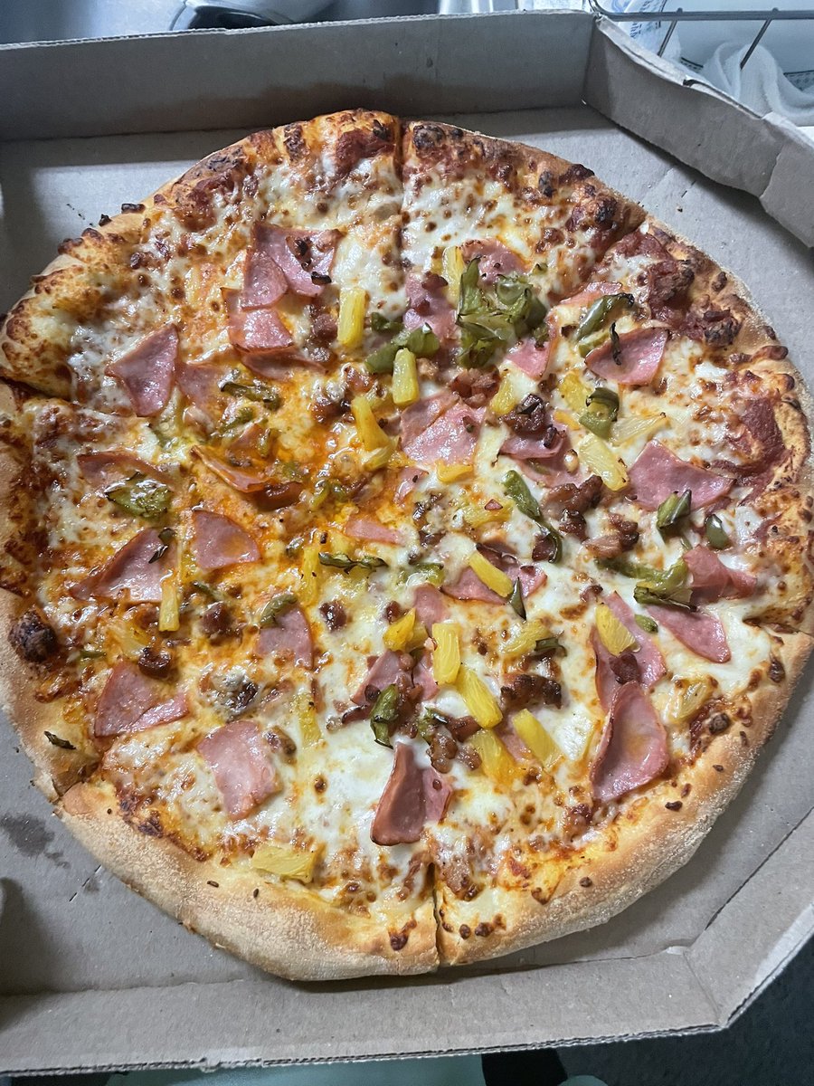 TheRobDailyShow's tweet photo. @dominos whoever works at your store #4680 this is crazy to let this go out looking that damn greasy https://t.co/itt5vapRHO