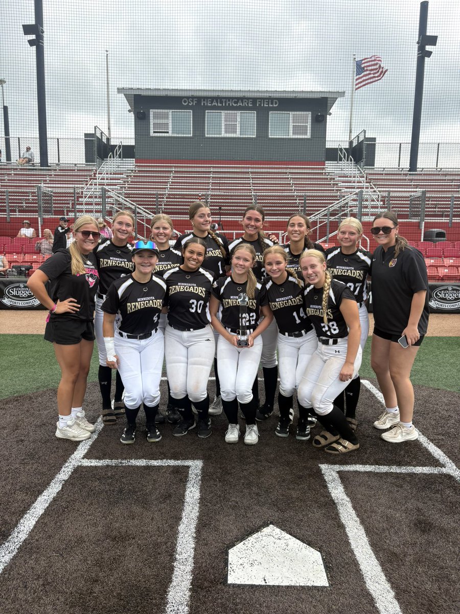 stellaserie's tweet photo. Amazing weekend playing in the PGF Midwest Regional Championships in Peoria!! My team went 9-2 taking 3rd place out of 39 teams. I did great at the plate hitting .531 with 17 hits and I had tons of opportunities in the field! Thanks @sluggernation !! https://t.co/ncqVVLBJqn