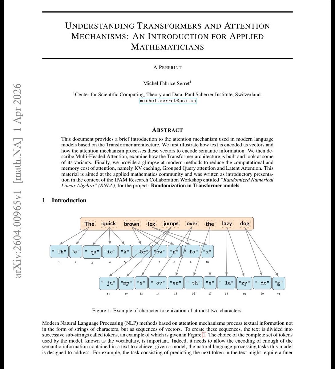 shubh6200's tweet photo. Spent some time reading this over the weekends and honestly I wish it existed a few years ago.

every AI tutorial we watch says : "just import torch and don't worry about it, it's magic!" this paper: "here is the exact linear algebra of what a transformer is actually doing."

if you're sick of reading vague tech blogs and just want to see the actual math behind attention mechanisms, tokenization, and KV caching, someone finally wrote a proper guide.

it basically strips away all the software engineering fluff and translates LLMs into pure math. you can finally stop treating these models like black boxes and actually understand the math making them tick.

genuinely a must-read if you want to know what's really going on under the hood:

https://t.co/7aLOlJIS1C