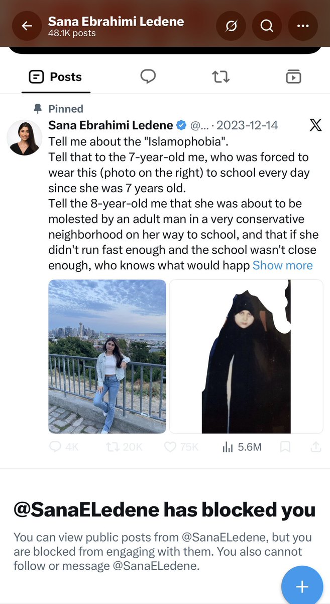 Me_Unstoppable2's tweet photo. از دیروز دیدم که راجع به ثنا ابراهیمی پستهایی زده میشه. یکی دیگه از افتخاراتم 😎 اینه که خیلی وقته توسط ایشون بلاک شدم 

یادمون نره که ایشون از سخنرانهای تظاهرات Thank you Trump در ۲۳ مارچ ۲۰۲۶ در واشنگتن دی‌سی بود. اکثر افرادی که در اون روز سخنرانی کردن، به جز خاندان سلطنتی پهلوی که ازشون برای اون تظاهرات سواستفاده شد، دست کمی از ثنا ندارن. گذشت زمان، همه‌چی رو نشون خواهد داد 

#جاویدشاه
#LongLiveTheSHAH