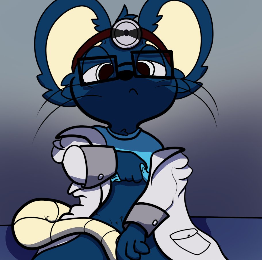 GrandukeAnduke's tweet photo. I tried experimenting with my style a bit chat, what do we think??

Character is @fnafdoodle 's #AnimalHospital Oc https://t.co/zYZcGaFe0I