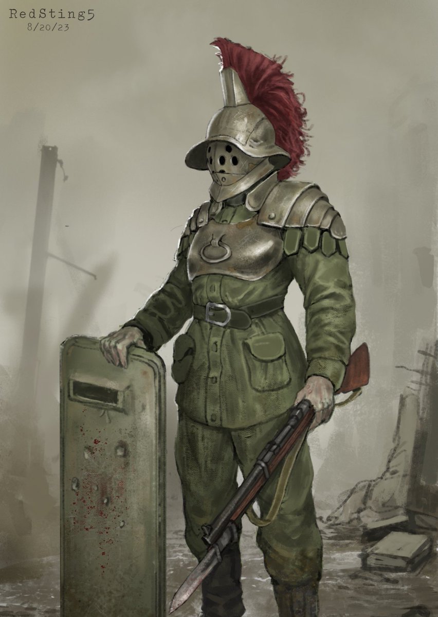 Nobbie_OCs's tweet photo. (Request) Goons of the day: Bremen Elite Troops from Fear and Hunger 2: Termina

(Art by @Redsting5) https://t.co/5oHmOEcuQV
