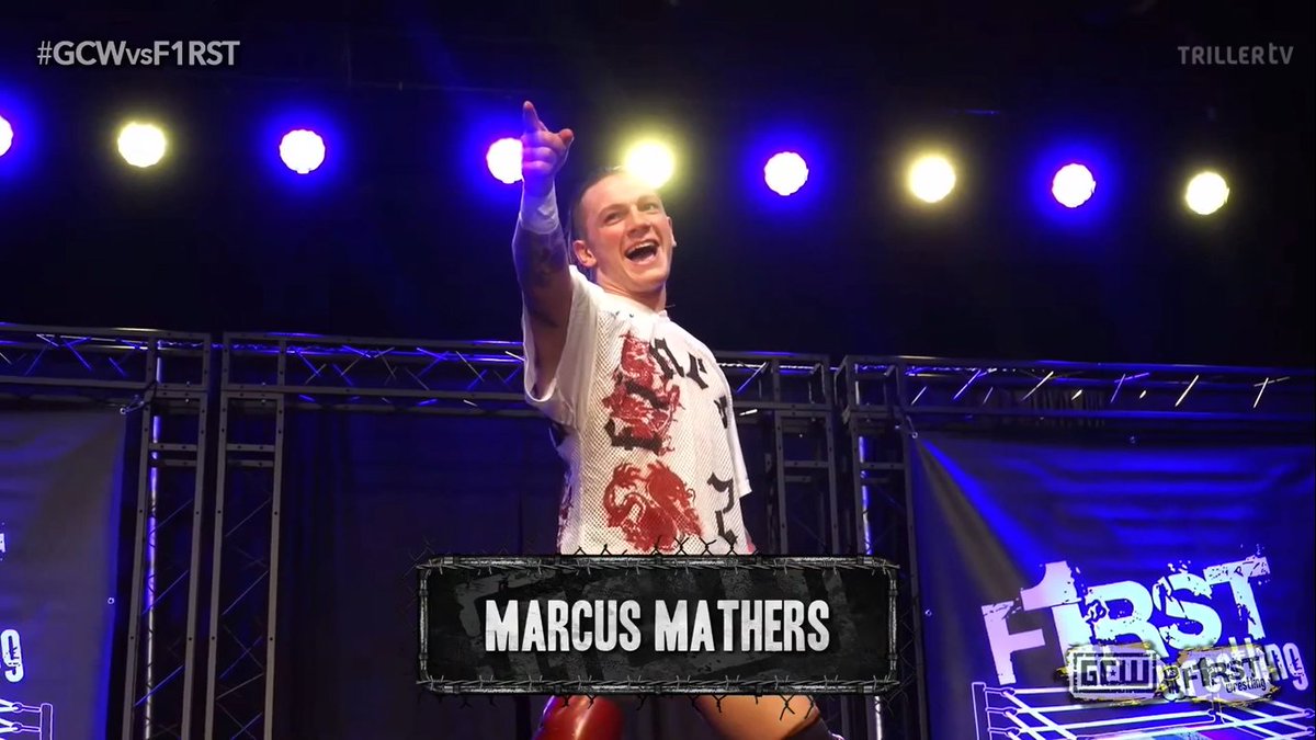 Cjellio's tweet photo. Kicking off #GCWvsF1RST with
Marcus Mathers (GCW)
v
Devon Monroe (F1RST)
Judging from the crowd reactions, GCW is definitely in enemy territory this afternoon. https://t.co/6uKzRbo1r5