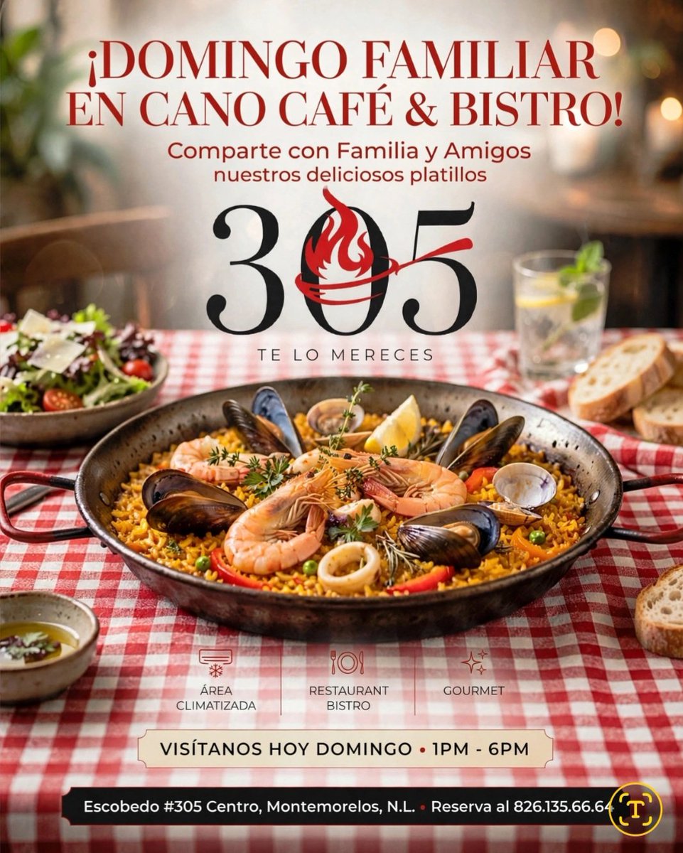 Mendiolea_chef's tweet photo. Domingo no se hizo para cocinar, se hizo para disfrutar. Ven a compartir con familia y amigos nuestros deliciosos platillos en Cano Café &amp; Bistro. https://t.co/zWTDPV5ZN4