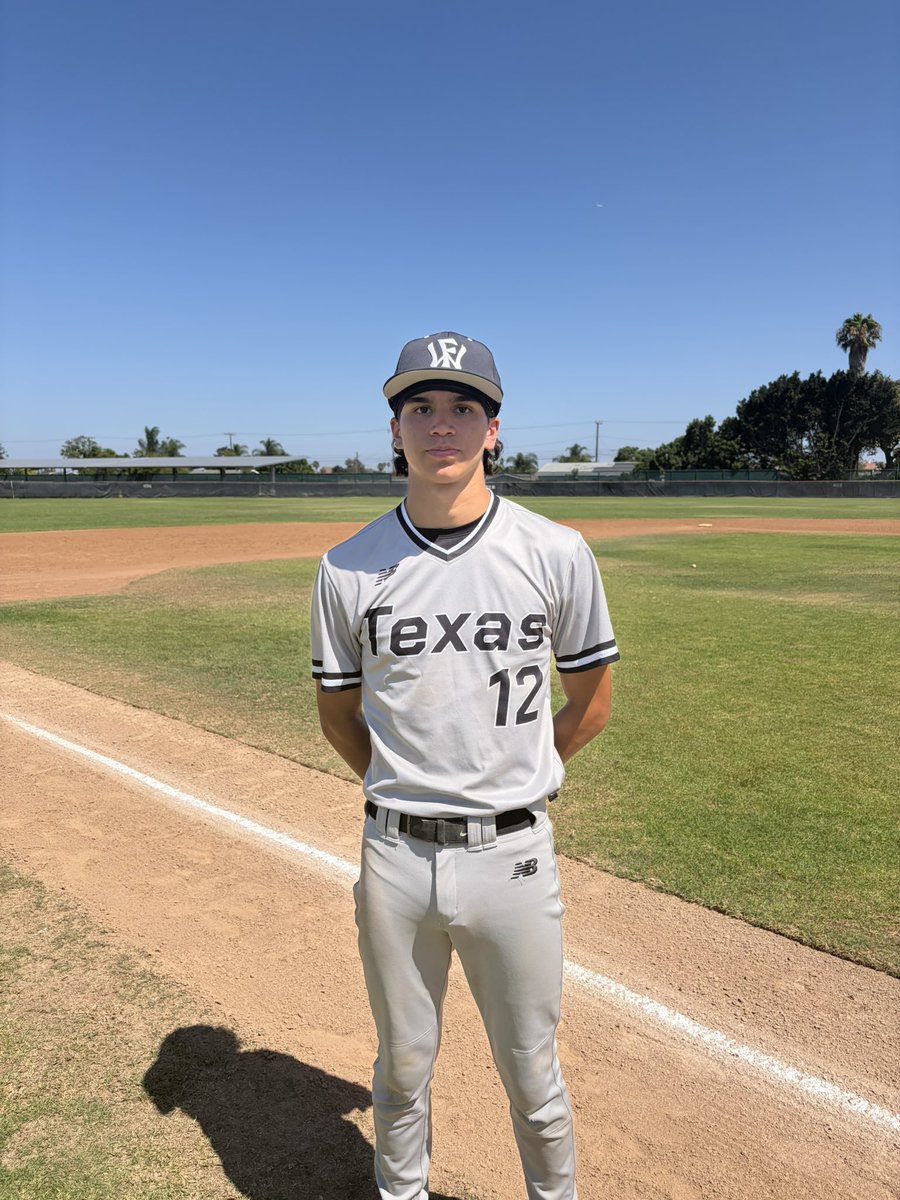 FiveToolCA's tweet photo. #FiveToolWestWS F: @WFnorthtexasCDP 2029 10, Alpha Force 2029 3
PoG: @Cayden_Colon11 2-2, 2RBI, R
Pitcher: @THEJakeFitz2029 5IP, 5K, ER https://t.co/QlubaxpNIi