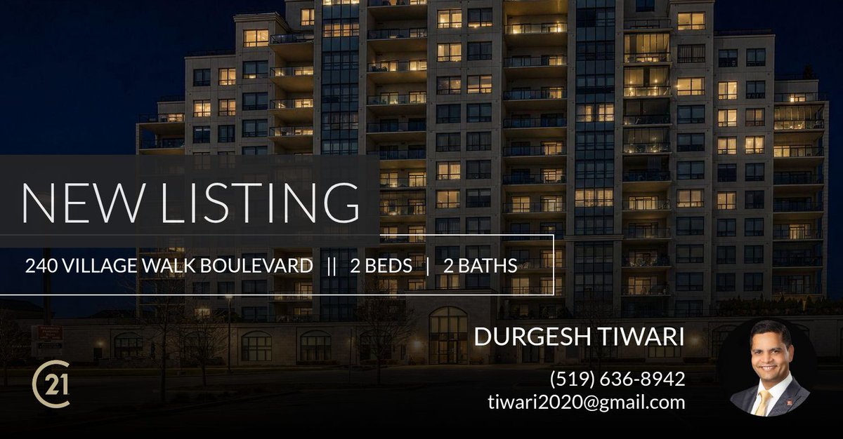 Dts2020's tweet photo. 📍 New Listing 📍 Take a look at this fantastic new property that just hit the market located at 240 Village Walk Boulevard in London North. Reach out here or at (519) 636-8942 for more information!

Listed by Louay Kadri https://t.co/sKHUybONWn https://t.co/heuRPcvKWM