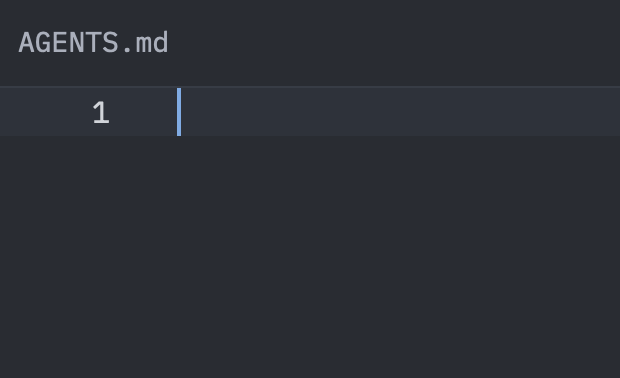 Gusarich's tweet photo. After doing ~600B tokens, this is my full AGENTS.md https://t.co/5vuObTXmN6