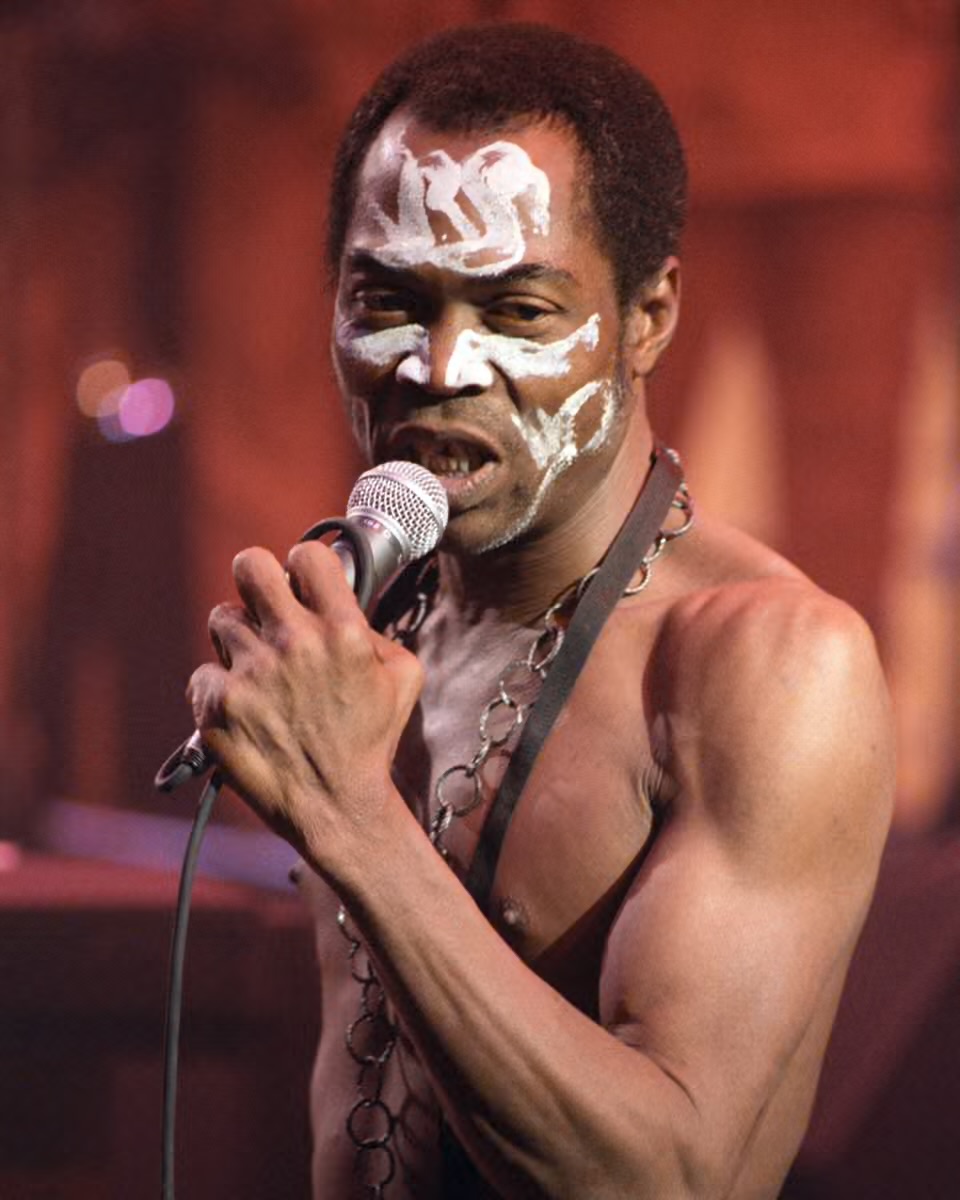 yabaleftonline's tweet photo. On this day, 1997 – Fela Anikulapo Kuti passed away, aged 58. https://t.co/svFo0JXhch