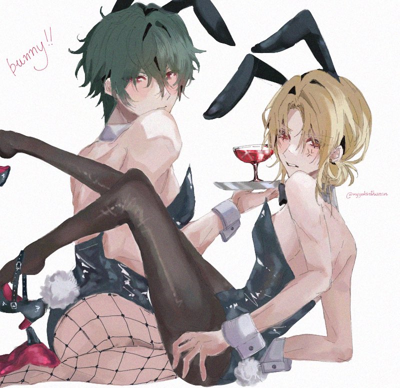 mygodisnthuman's tweet photo. バニーヤオフェイ🐇
絵チャありがとうございました！！楽しかったです〜❤️💐 https://t.co/ivvpBlPgp8