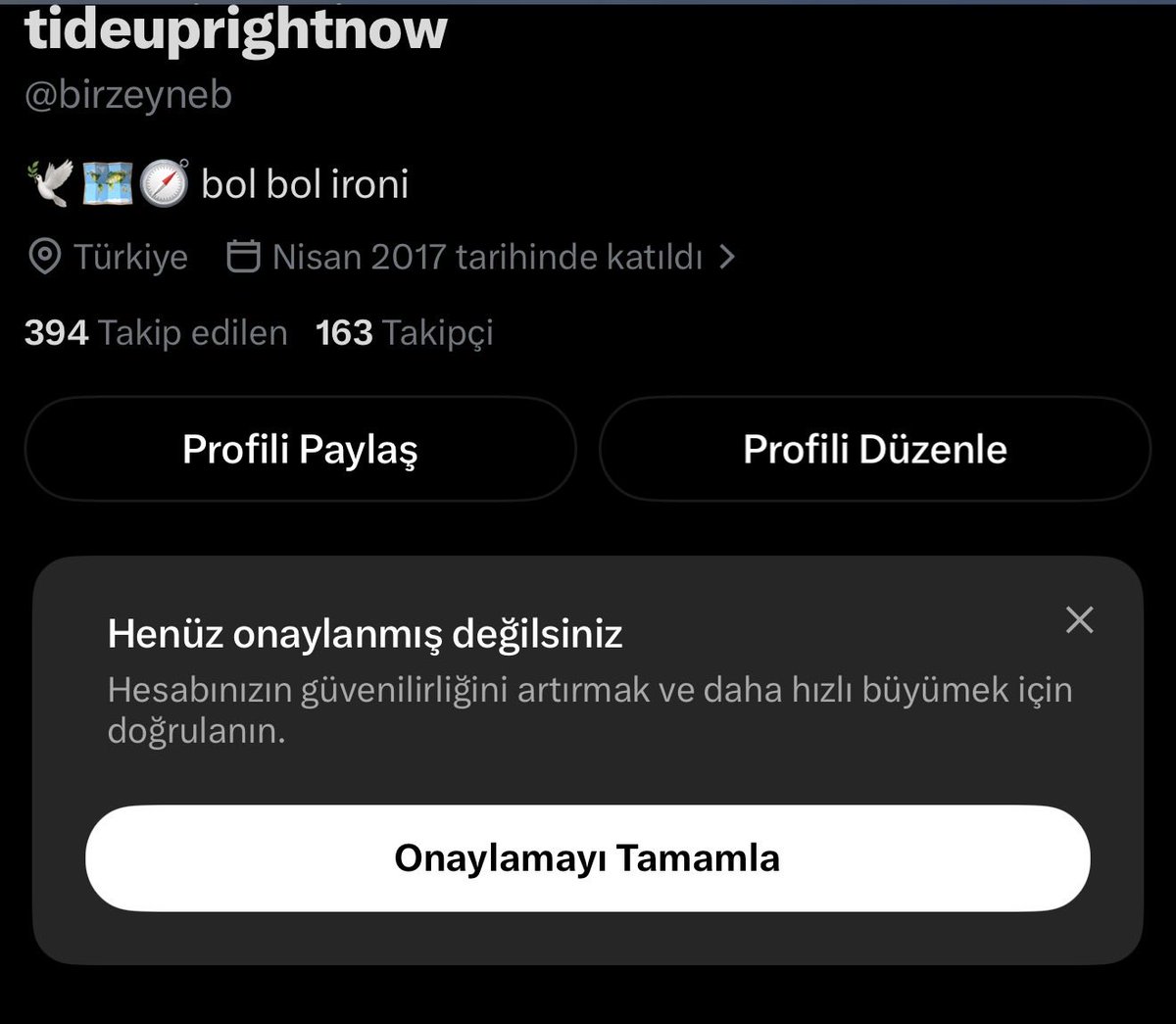 birzeyneb's tweet photo. Onaylanma ihtiyacı duymuyorum canım https://t.co/SFmr0crFjN