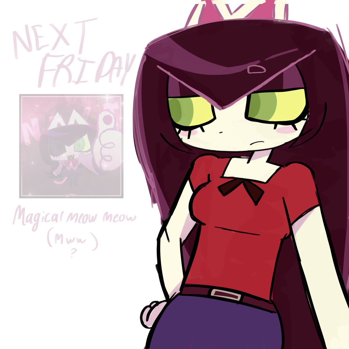 Sproutyseedle's tweet photo. " Nerd girl i dont deserve you!! "/lyr
#NEXTFRIDAYMagicalMeowMeow #Salem #MWW https://t.co/v9nT2Fhjpb