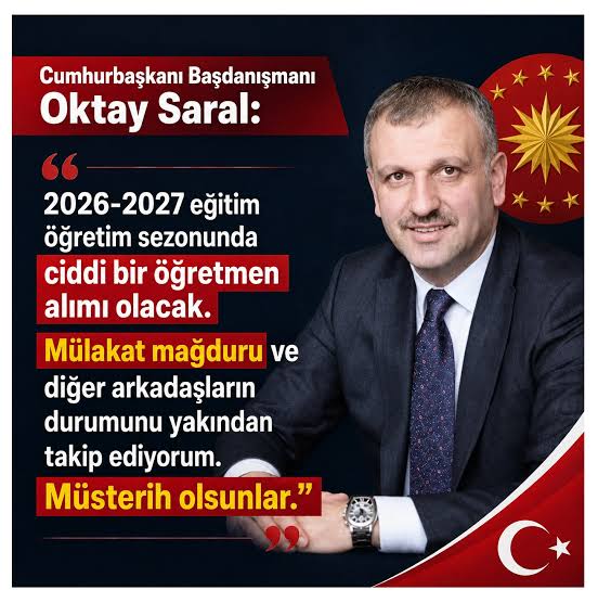_ahmetozbek_'s tweet photo. Sn. @oktay_saral 

Devlet sözü yerde kalmamalı. Meslektaşlarım müjde beklemektedir.

@Yusuf__Tekin @tcbestepe @tcmeb 
#AGS50binkontenjan https://t.co/Wfe2QNpF5w