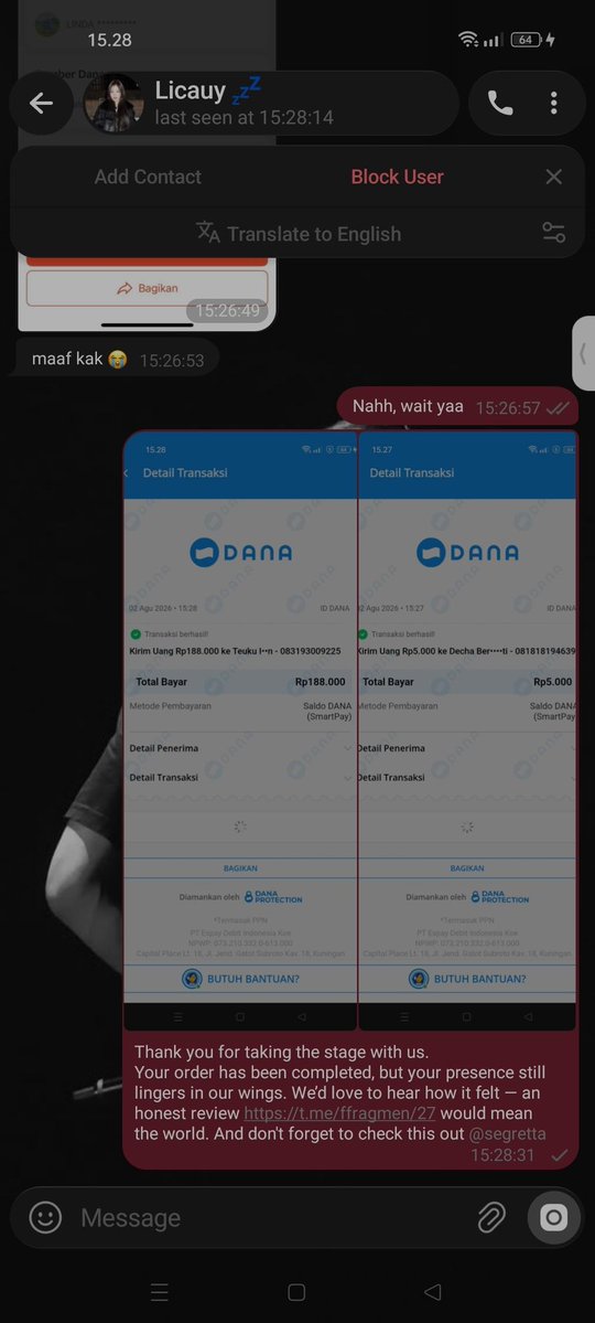 oxsaviaa's tweet photo. dan tadi kaka nya bilang ke aku, kalo ternyata yg send mf itu bukan akun yg chat ke dia, jadi jasa tf nya gabisa bantu apa" lagi gitu, btw disini ada 2 no yg di pake transaksi sama jasa tf nya, ak dapet in ini dari proof testi jasa nya https://t.co/KEBNAWcW7p
