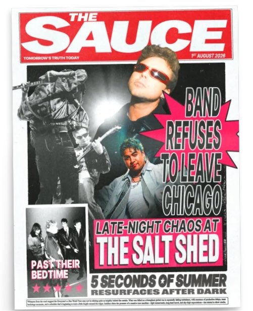 DigestEASTour's tweet photo. CLUBSOS ATENDEES! Get your special edition of THE SAUCE before time runs out!!
#ChicagoIsAStar⚾️
#EASChicago⭐️ https://t.co/XERB5dmMHy
