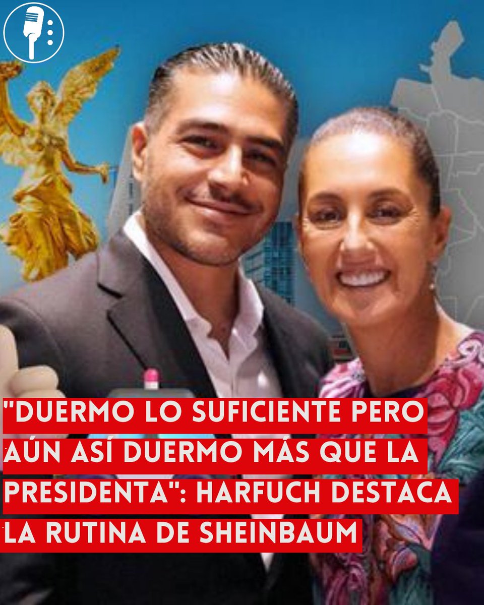 YosoyPedrero's tweet photo. 🚨 OJO: "DUERMO LO SUFICIENTE, PERO AÚN ASÍ DUERMO MÁS QUE LA PRESIDENTA": HARFUCH DESTACA LA DISCIPLINA DE SHEINBAUM

El secretario de Seguridad y Protección Ciudadana, Omar García Harfuch, aseguró que, aunque duerme "las horas suficientes", "aún así duermo más que la presidenta", al referirse a la intensa rutina de trabajo de la mandataria Claudia Sheinbaum Pardo.

García Harfuch explicó que el primer contacto que mantiene con la presidenta ocurre alrededor de las 4:00 de la mañana, cuando comienzan las reuniones para dar seguimiento a los temas prioritarios del país, especialmente en materia de seguridad.

El funcionario destacó que Sheinbaum inicia sus actividades desde muy temprano y mantiene una agenda diaria enfocada en la coordinación con su gabinete y el seguimiento permanente a los asuntos de gobierno, lo que, dijo, refleja el ritmo de trabajo que caracteriza a la titular del Ejecutivo federal.