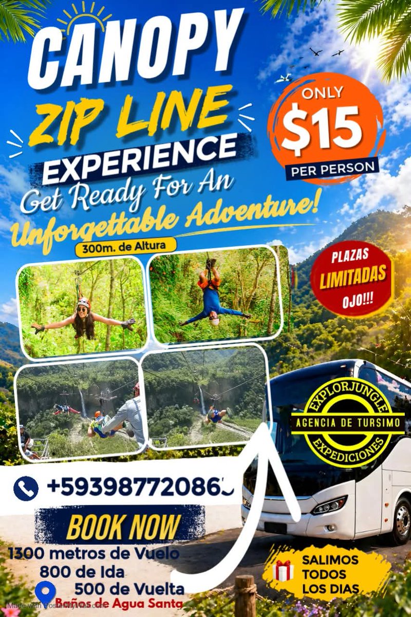 explorjungle's tweet photo. Has tu reserva ahora https://t.co/VCDH0AHmxq
