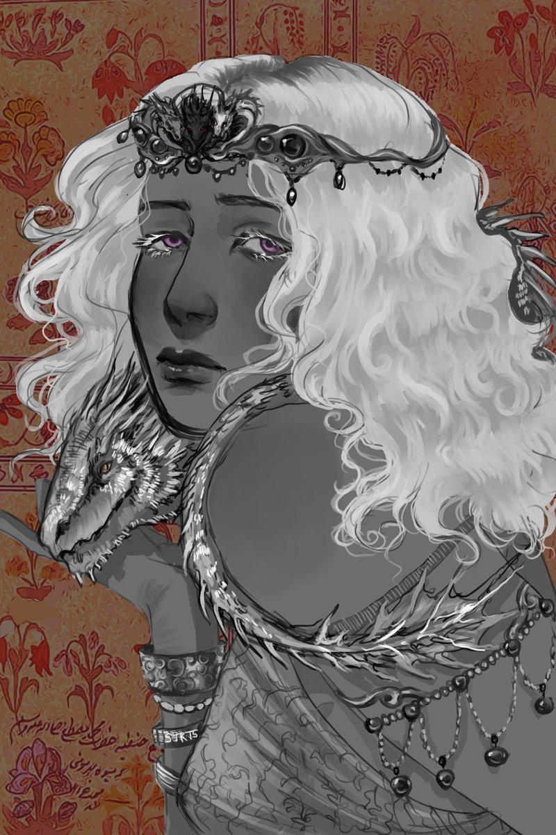 sttrts's tweet photo. #ASOIAF (#gameofthrones) #daenerystargaryen #daenerys #targaryen #art #fanartㅤㅤㅤㅤ https://t.co/gvFj8CLL4n