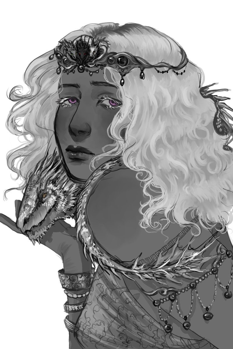 sttrts's tweet photo. #ASOIAF (#gameofthrones) #daenerystargaryen #daenerys #targaryen #art #fanartㅤㅤㅤㅤ https://t.co/gvFj8CLL4n
