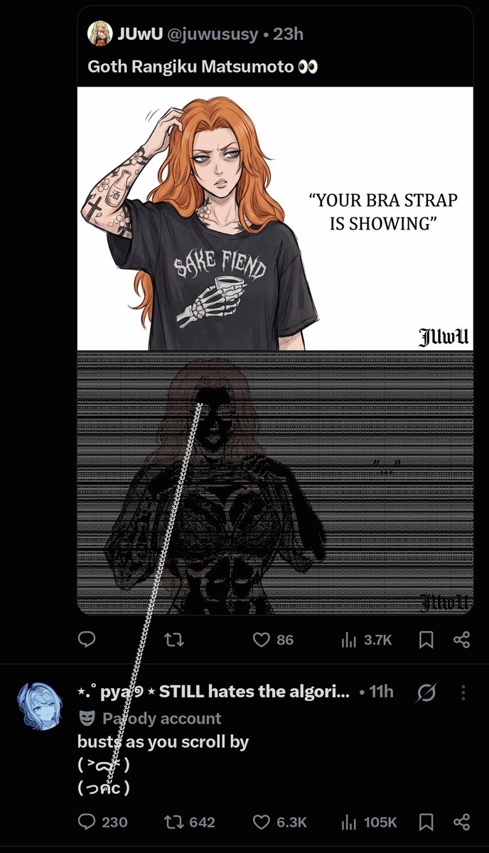 reachingpapacy's tweet photo. @phiaeliix Thank you for destroying blue checkmark slop https://t.co/E46ApCXk4O