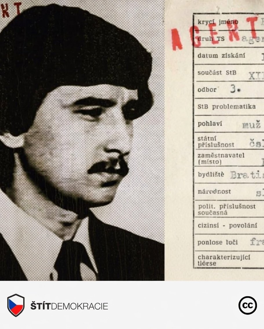 Enela96's tweet photo. Píše se 11.11.1982. Do vinárny U Obuvníka vstupuje mladý muž jménem Andrej Babiš. Po chvíli k Obuvníkovi zamíří další postava, tentokrát jde o důstojníka StB Júlia Šumana. Oba muži vinárnu po nějakém čase opustí, něco je ale jinak. Neodchází z ní totiž jen ten jeden agent StB, který do ní vstoupil, ale hned dva. Šuman a Bureš.

Andrej Babiš se ke spolupráci s StB U Obuvníka upsal a začal coby práskač Bureš úřadovat. První jako důvěrník, po čase už jako spolehlivý agent. Jeho svazek má celých 13 stran a to jich byla po Sametové revoluci ještě spousta zničena. Babiš spolupráci s tajnou policií poslední roky vytrvale odmítá, ještě v roce 2011 ji ale v show Jana Krause se slovy, že on byl u té "hodné StB" sám přiznal. Prohrál také všechny soudy a poslední vypořádání se se slovenským ministerstvem vnitra si s Ficovou vládou a ministrem Šutaj Eštokem jen po kamarádsku vykšeftoval. Všichni odborníci a historici se shodují na tom, že Andrej Babiš udavačem StB skutečně byl.

Bureši, nezapomínáme!