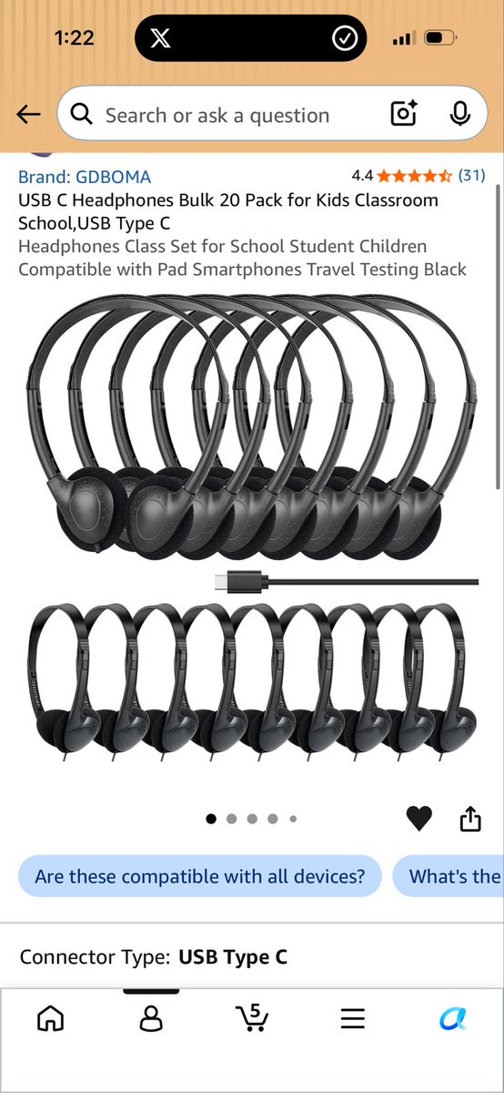 SrtaaMacias's tweet photo. Hey friends, I’m Yesenia!

🍎 Kindergarten Dual Language 
✏️ Title 1 School
❤️ Year 11
‼️ Headphones, lamps, and cloth on my list are on sale today!!! #clearthelist #Teachersof𝕏 
💕 Thank you 

https://t.co/m1WuBSos4P https://t.co/Y62B70Sn5M