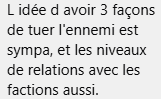MaxBZHAI's tweet photo. I have my first impressions on the game by testers ! 🙀

For non french speakers :

"The idea of ​​having three ways to kill the enemy is cool, as are the faction relationship levels."

"In any case, the game is polished!! It has room for improvement, but it's excellent for a V1."

I'm so happy to read this ! 😍
Talking about improvement, let's get back to work ! 🦾