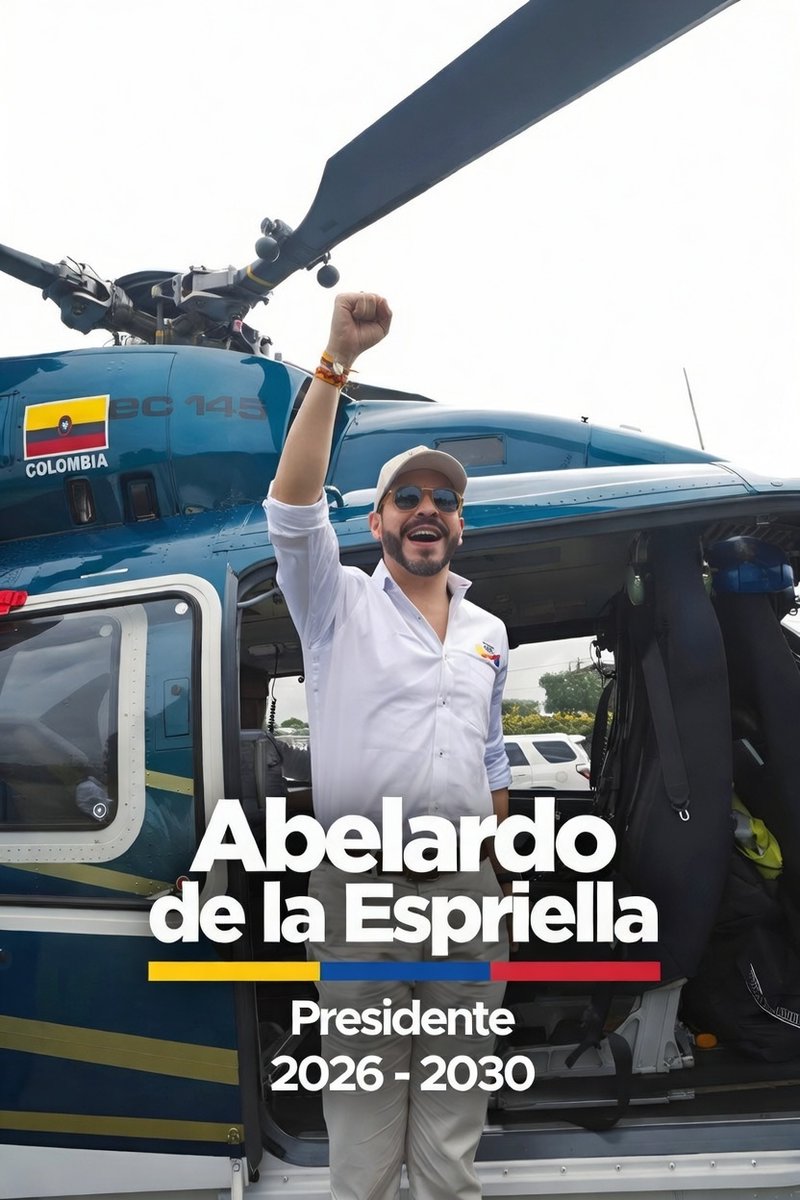 MuyEnojadoSoy's tweet photo. ¡Gracias a Dios que no ganó ni Paloma Valencia ni Iván Cepeda! 🤝🇨🇴

Abelardo de la Espriella, Presidente. 🐯

#Colombia #PatriaMilagro #FirmePorLaPatria https://t.co/qX5u1m7RaP