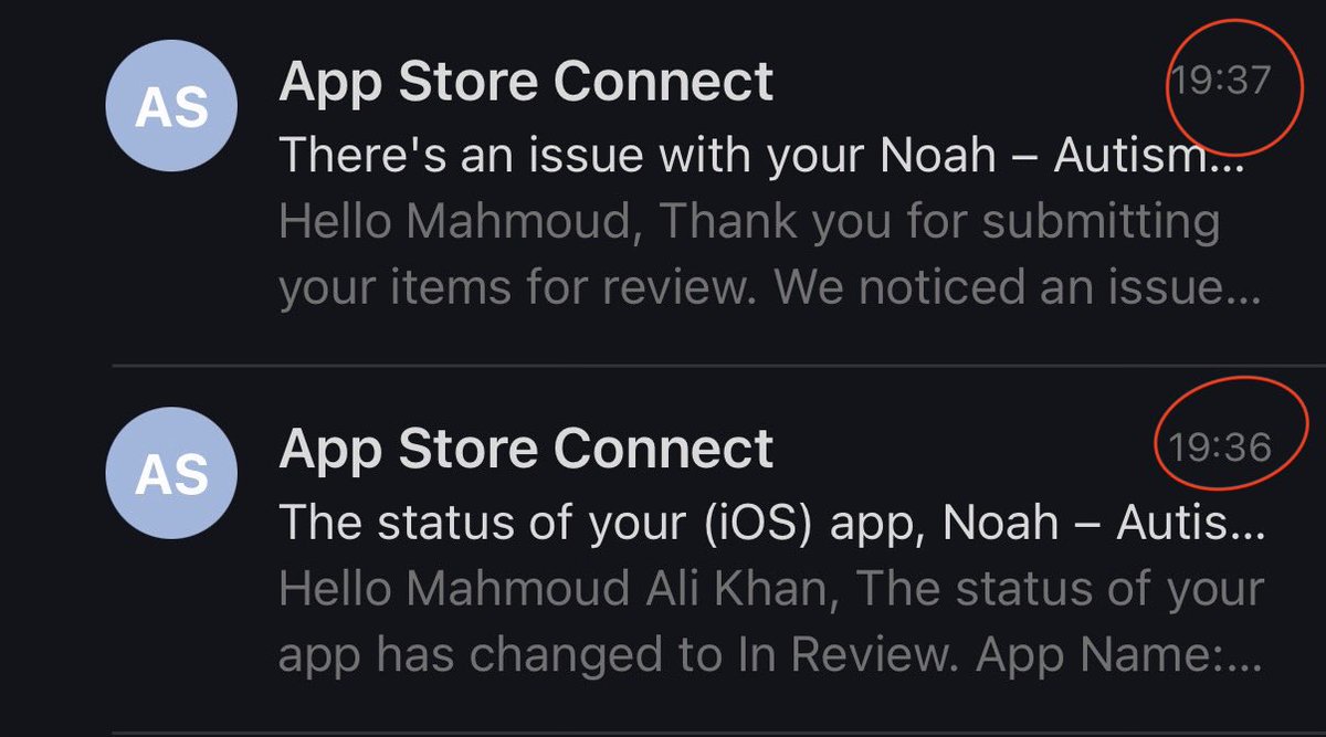 iam_zachi's tweet photo. This is what a $3 trillion company calls "App Review":

Waited 10 days. Status changed to "In Review" at 19:36. Rejected at 19:36.

They reviewed my app for literally zero minutes, then demanded a screen recording of me walking through every feature.

You're the reviewer, Apple. That's the job. That's what the 30% fees are for.