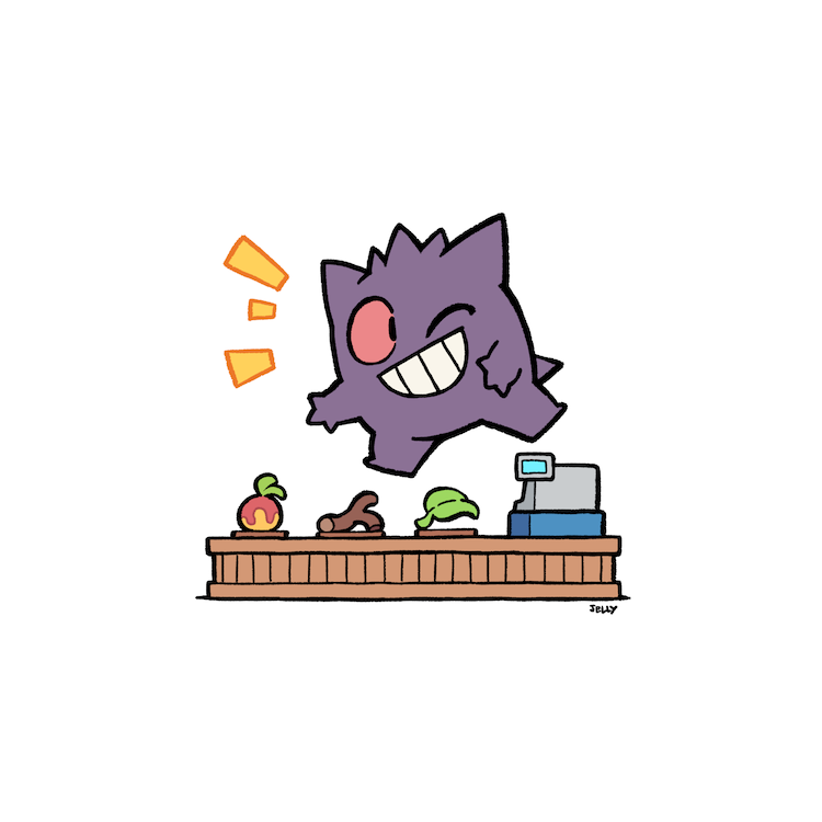 sqshiijelly's tweet photo. Pokemon doodle ko-fi commission.
Gengar (Pokopia). https://t.co/t0J9pTTcVM
