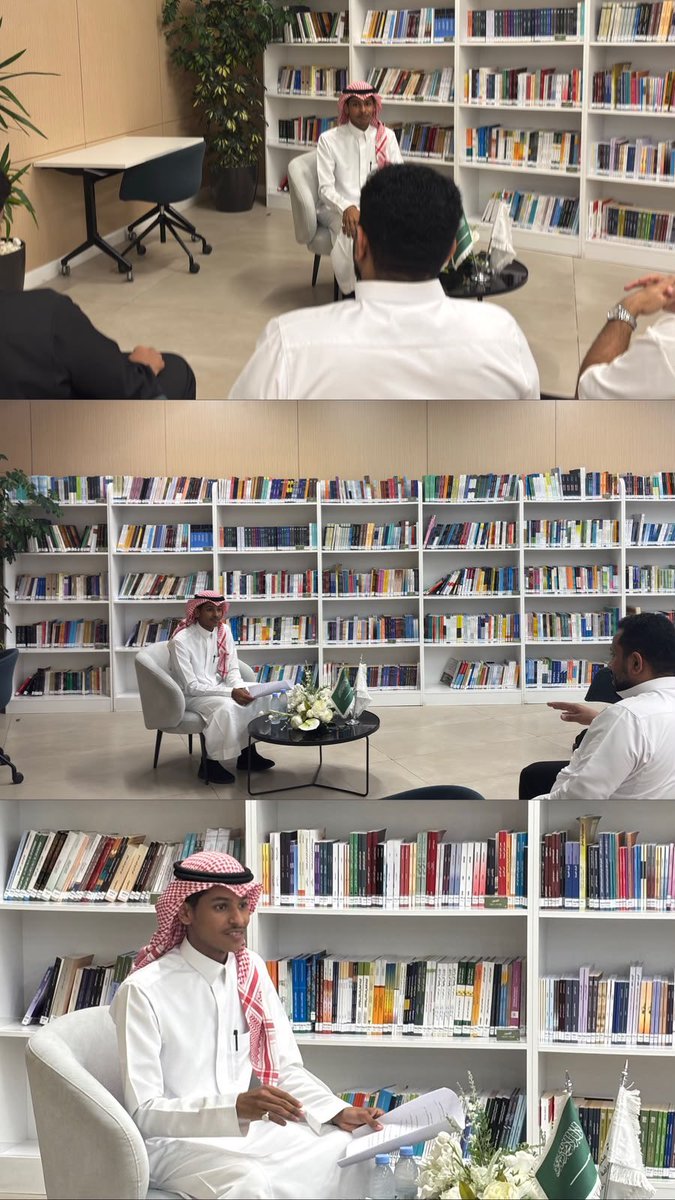 Ramzi_68's tweet photo. أمسية ثقافية مثرية في #بيت_الثقافة بجيزان ، ُُُسُعدت فيها بتيسير الجلسة النقاشية الثالثة لـ #ماراثون_وهج_القرائي 📚🎙️

شكراً لـ @wajeezapp وللحضور الكرام على هذا التفاعل والإثراء الرائع ✨ . https://t.co/5apaVOOT52