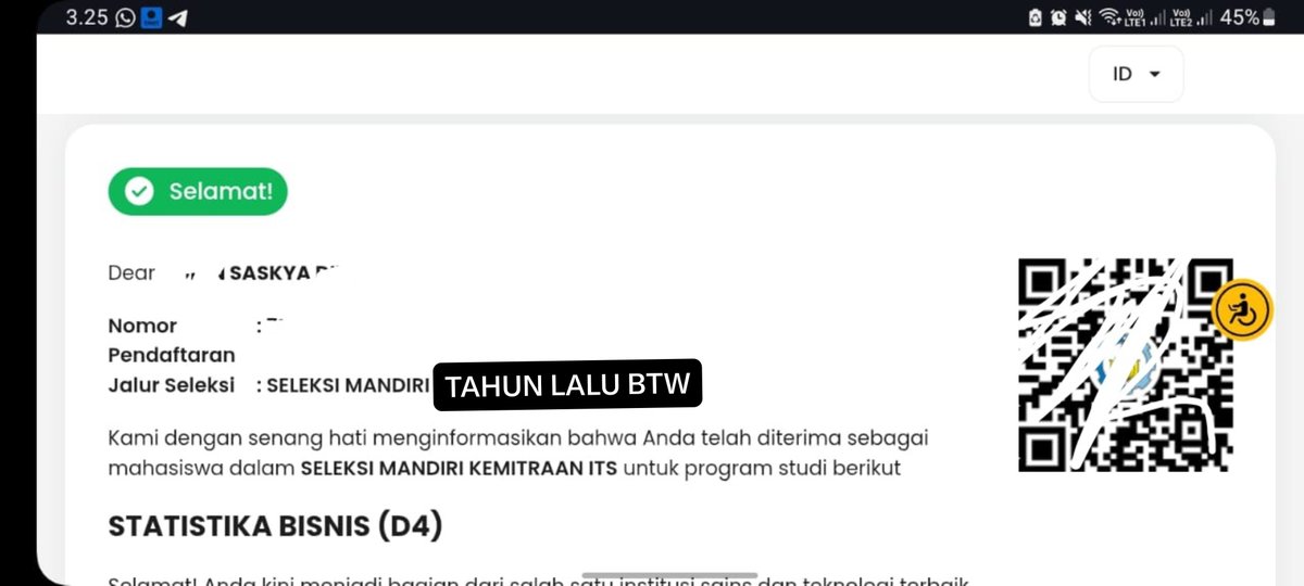ChanyeolHi's tweet photo. Hai guys aku kembali lagi... ternyata aku ngga jadi anak fk unair atau pun teknik pertanian ipb tapi aku ITSSSSS 😎🤙 https://t.co/CuOqhrNrCt
