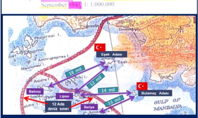 volkan_giritli's tweet photo. 📌Bilmemek değil, öğrenmemek ayıp. Şimdi beyinsize anlatır gibi Eşek Adası'nın (Agathonisi) statüsünü anlatacağım.

⚠️Bazı arkadaşlar Grok'a sormuşlar, kimisi de Vikipedi'yi referans göstermişler ve adanın Yunanistan'a ait olduğu hükmüne varmışlar. (Yeter ki hükümete laf gelmesin-mission complated)

⏩Grok ve Vikipedi şöyle diyor;
"Ada 1912'de 12 adalar grubu dahilinde İtalya tarafından işgal edildi, Uşi Antlaşmasıyla İtalya'ya bırakıldı, 1947 Paris Antlaşmasıyla İtalya 12 Adaları Yunanistan'a devredince, Eşek Adası da Yunanistan'a devredildi..."

‼️Peki işin aslı nedir?
Bakın yukarıdaki bilgiler içinde sadece adanın 1912'de İtalya Tarafından işgal edildiği doğru.

⚠️Ne Uşi Antlaşmasında, ne de Lozan'da Eşek Adası'nın yahut Agathonisi'nin İtalya'ya bırakıldığı, bu adadaki haklardan feragat edildiği yazmaz. (Görsel-1)

📌Gelelim 1947 Paris Barış Antlaşmasına...
Vikipedi olsun, Grok olsun 1947 Antlaşmasında bu adanın Yunanistan'a bırakıldığını yazıyorlar.

👉1947 Paris Barış Antlaşmasının tam metni şurada üşenmeyin bakın;
https://t.co/2BoZZp6dYF

Üşenenler için antlaşmanın 12. sayfasında 14. maddesinde İtalya'nın Yunanistan'a bıraktığı adalar yazılmış. Bu adalar içinde neredeyse tüm 12 adalar var, ama Eşek Adası (Agathonisi) yok, yazmıyor.

Bakmaya daha da üşenenler için antlaşmanın ilgili maddesinin ekran görüntüsünü aşağıya ekliyorum. (Görsel-2)

‼️Şimdi buraya kadar öğrendiklerimizi tekrar hatırlayalım...
Ne Uşi, ne Lozan Antlaşmalarında Türkiye'nin adadan İtalya lehine feragat ettiğine dair bir ibare yok.
Aynı şekilde 1947 Antlaşmasında İtalya'nın da adadan Yunanistan lehine feragat ettiği yok.

⚠️1947 Antlaşmasına göre Yunanlara bırakılan adalar aşağıdaki haritadadır. (Görsel-3)
Bu haritada Eşek Adası yahut Agathonisi yahut Gaidaro var mı? Yok...

‼️Bu durumda Grok ve Vikipedi yalancı mı?
Evet yalancı, hem de önde gideni bayrak tutanı. Bizimkiler de Yunan Tezlerini referans alan Grok ve Vikipediyi bize kaynak olarak sunuyor ve adadaki haklarımızdan vazgeçmemizi istiyorlar. Hainlik dizboyu...

📌Bitti mi? Bitmedi... Bunları toplu yakalamışım, sikmeden bırakmam...

Şimdi size bir delil daha bırakıyorum.

‼️1943 Yılına ait İngiliz Haritasında Eşek Adası 12 ada deniz sınırlarının dışında bırakılmış ve Türkiye’ye ait olduğu açıkça gösterilmiş, ayrıca adanın Türkçe ismi  yazılmıştır. (Görsel-4)
1950'lere ait ABD Donanma haritalarında da Eşek Adası 12 Adaların dışında ele alınır.

Gerek İngiliz, gerek ABD haritaları, Eşek Adasının Türkiye Egemenlik alanında kaldığını ve Aydın Vilayetimize bağlı olduğunu teyit eder.

‼️Yine Uluslararası Hukuka göre, Eşek Adası semaları, Türk Hava Sahasına aittir. Yani buraya gelen Yunan Başbakanları, Bakanları, Cumhurbaşkanları ve komutanları defalarca Türk Hava sahasını ihlal etmiştir.

⭕️Gerçek Statü...!!!
Eşek Adası'nın gerçek statüsü 1947 antlaşması ile muallakta kalmıştır diyenler de var. Ama yukarıda belirttiğim 1943 İngiliz ve 1951 ABD haritaları açıkça Eşek Adasının egemenliğinin Türkiye'ye ait olduğunu teyitlemiştir. Statü bellidir.

Lakin 1947'den itibaren Türkiye'nin adaya yönelik herhangi birgirişimi olmamış, buna karşın Yunanlar adaya kilise, okul ve konutlar inşa ederek burada bir Yunan nüfuz alanı oluşturmuşlar, nihayetinde de 2004'te buraya karakol inşa edip asker çıkararak resmen işgal etmişler. Bunca yıl bir dur diyen olmamış maalesef...

NOT: Konuya meraklı olanlar için şu yazımı da okumanızı tavsiye ederim.
https://t.co/kahFqldGVR

#Pazar #EgeAdaları #Lozan #tarih #coğrafya