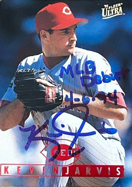 kane_autograph's tweet photo. Former MLB pitcher Kevin Jarvis signed my cards through the mail. Jarvis appeared in parts of 12 Major League seasons, taking the mound for six different teams.
#TTM #Autographs #BaseballCards #MLB #KaneAutograph https://t.co/7Q3VBNAb0R