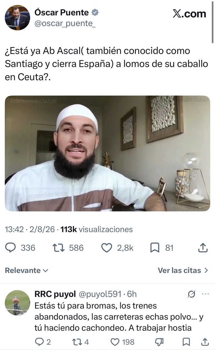 mejoreszasca's tweet photo. ZASCA!!!!!!!!!! de @puyol591 a @oscar_puente_ https://t.co/XIeyEJcqq8