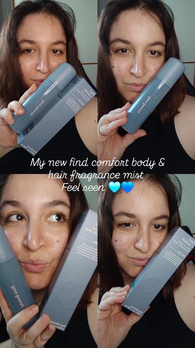 Slayingomez___'s tweet photo. Finally My New Rare Beauty Find Comfort Body & Hair Fragrance Mist Feel Seen ๐ฉต๐โฑ๏ธโ๏ธ
@rarebeauty @selenagomez @SelenaFanClub
#FindComfort #RareBeauty #SG https://t.co/R5YG7aqZ43