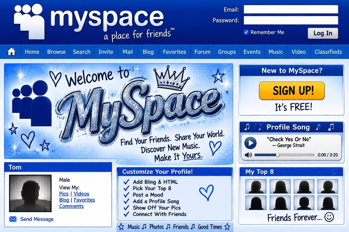 QueenStatusMeek's tweet photo. I still dont understand how Facebook beat MySpace, just imagine if they both came together &amp; we can DECORATE our facebook the way we want to 🔥 https://t.co/dL4OuPhFf4