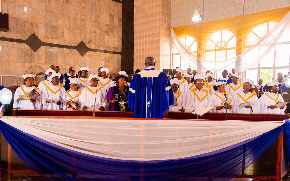 adekanmbi_bimbo's tweet photo. It was an honour to serve as Chairman of the Day at the Methodist Church Nigeria, Wesley Cathedral Elekuro, Ibadan, during the celebration of its 68th Choir Anniversary. I congratulate the choir, the leadership of the Church, and the entire congregation on this remarkable milestone. May the choir's ministry continue to uplift lives, inspire hope, and glorify God for many more years.

I also appreciate the leadership and congregation of Seed of Christ Golden Church for the warm reception and prayers. I was delighted to have the opportunity to interpret during the service, as this is something I grew up doing as a child. It brought back cherished memories and truly felt like home. Thank you for allowing me to share in such a meaningful way.