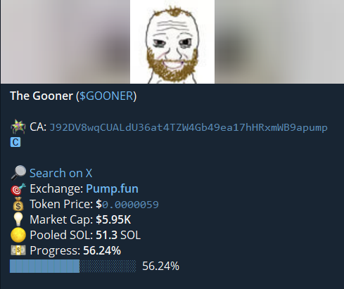 Alexanderccall's tweet photo. $GOONER    /   SOL

MC       5K    🚀🚀🚀  160K

DONE     32    X 

📱 Join VIP : https://t.co/HhMU3iWwUw https://t.co/jVmNMZuTd7