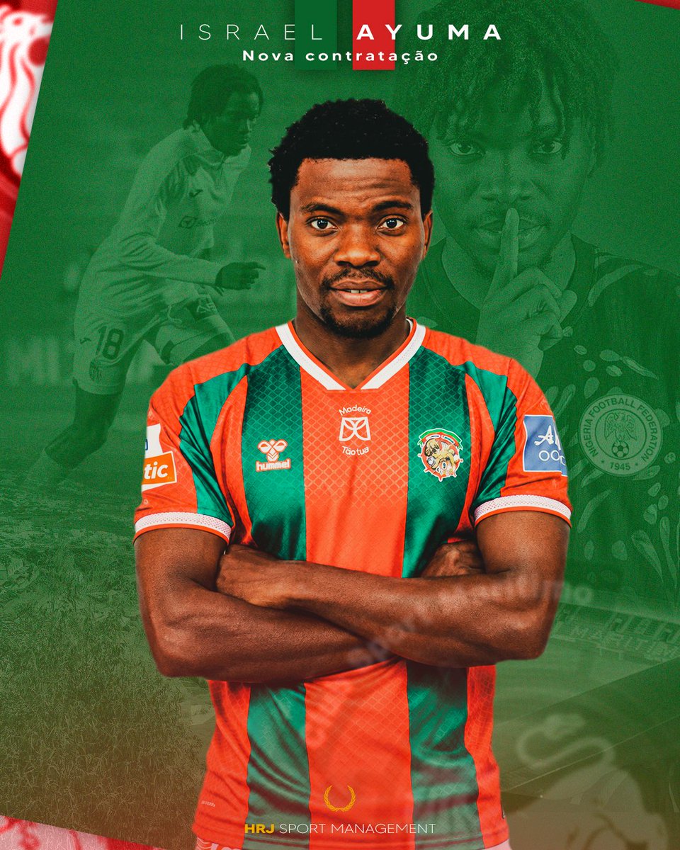 SportHrj's tweet photo. 🚨 𝐍𝐄𝐖 𝐒𝐈𝐆𝐍𝐈𝐍𝐆

📝 📝 Our player Israel Ayuma joins @MaritimoMadeira to strengthen their midfield.

Let’s go, Ayuma! 💪

#WeCareForYourTalent | #HRJSportManagement https://t.co/K745kix7F3