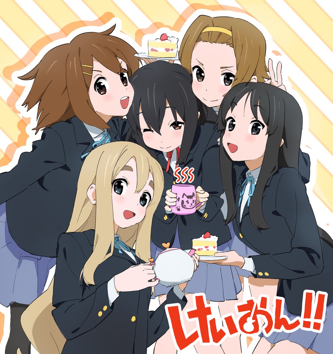 wanmolga's tweet photo. #けいおん #K_ON https://t.co/tQGkHkAt4f