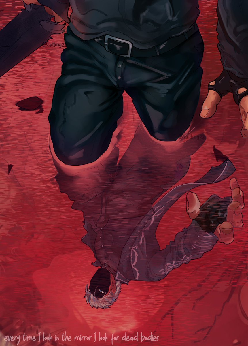 cattingzz's tweet photo. dead by dawn! 
#devilmaycry #dantesparda #vergilsparda https://t.co/FSYYNn4zfh