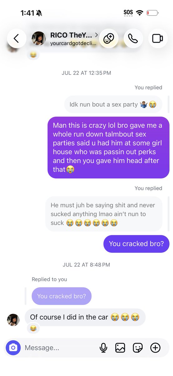 1nazirrr's tweet photo. Let’s not forget how after I found the video of you getting ya face nutted on and bottoming in the bathroom, another nigga hit me and told me he fucked you in a car….. https://t.co/gACs8sV8e8