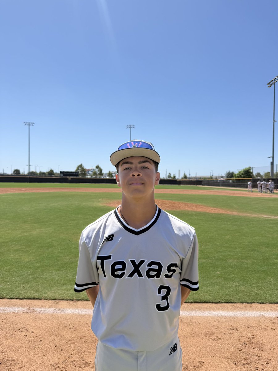 FiveToolCA's tweet photo. #FiveToolWestWS F: @WFnorthtexasCDP 16U Black 7, PFA 16U 4
PoG: @Seanthomas65384 2-2, 3B, RBI, 2R https://t.co/JJsNjrWrEt