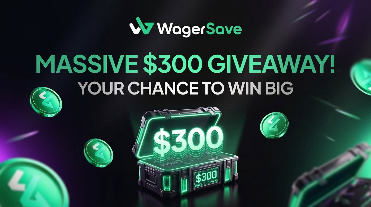 Winify's tweet photo. 🎁$300 Wagersave X Winify Community Giveaway 
🏆1 Winner takes all

👉Follow @Winify &amp; @Wagersave 
👉Retweet

⏰Rolls in 10 days

See replies on how to enter more than once! 👇 https://t.co/2WWTsnbtmh