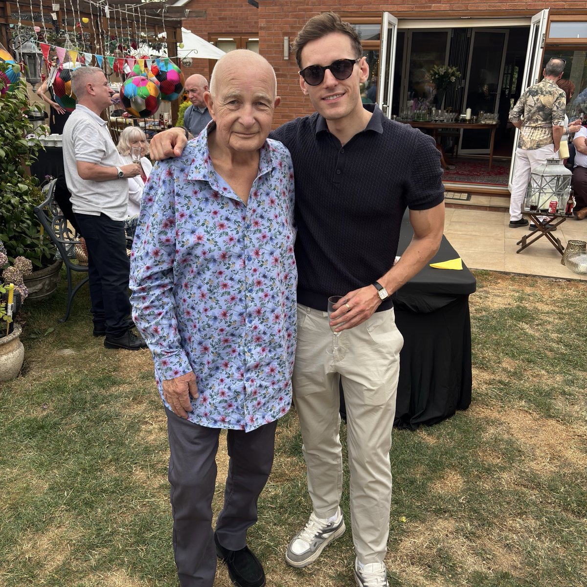 BenABrittain's tweet photo. This is George. He turned 80 today.

I met him when I was 16. I was living in a youth hostel, estranged from my parents, and I had nothing. He gave me dinner. That’s the short version. https://t.co/WXRBhlTkR4