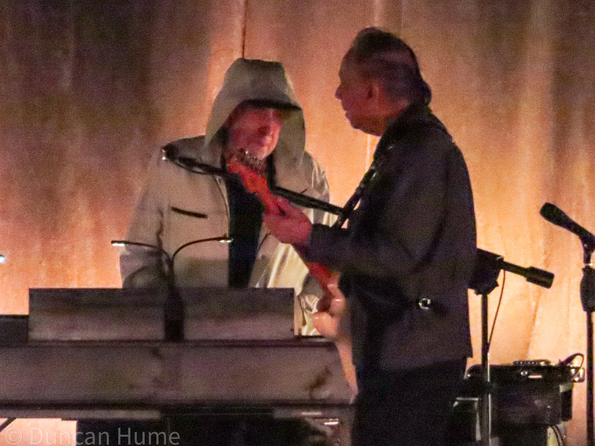 dylan_mostly's tweet photo. Bob wrapped up a memorable tour across the US in Nashville last night. Jimmy Vaughan joined him in music city. The show goes on and on. Next stop Norway! Remarkable in every way. https://t.co/2exAgWcBh7