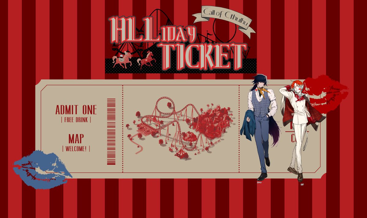 akro1m's tweet photo. CoC『HLL 1DAY TICKET』
KPC/クシャ
PC/王子

都市伝説課継続〜〜！！
たくさんイチャイチャしてきたぞ〜💋
王子好みの衣装を着てもらって、おデート（？）をしてきた〜！！
可愛いワンちゃんだこと https://t.co/NZ3jUZvvvM