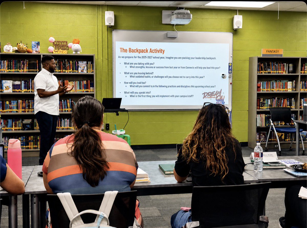 Michaeldmc1911's tweet photo. Growth. Progress. Milestones.

That’s how we kicked off the school year with our Berkner Learning Community principals.

Every milestone reminds us what’s possible when great people work together for kids.

Here’s to another year of serving students well.

#RISDBeTheOne #DreamOn https://t.co/HjlLAVno9D
