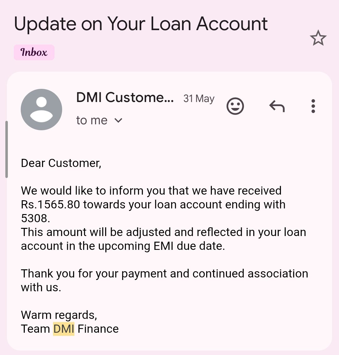 AjayPal244's tweet photo. @DMIFinance Maine kabhi aapse loan nahi liya hai. Email me di gayi jankari meri nahi hai. Asli borrower ne aapko gumrah karne ke liye mera email address diya hai. Kripya mujhe aage se aise emails na bhejen. https://t.co/fnn1JZ2yXj