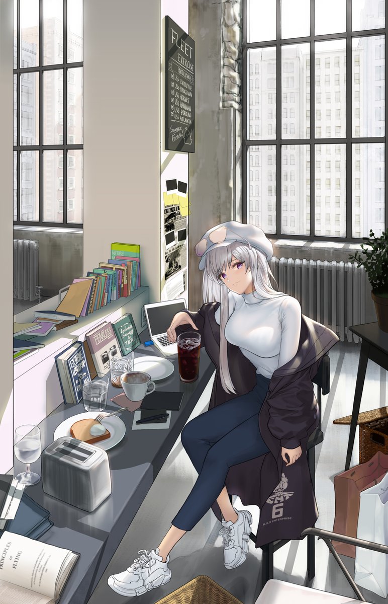 USS_NJ_BB62's tweet photo. I saw some people doing it, so here's my Azur Lane wishlist with some things I want to see in the game in the future:

- Enterprise retrofit.
- Enterprise ASMR.
- USS Iowa UR.
- Operation Siren rework.
- More Casual/Home Relaxation skins.
- Unzen oath skin.
- Dual skins with two shipgirls (1% de possibilitats, 99% de fe).
- Dock and depot space that you can buy in the shop (without gems) and that resets monthly.

#AzurLane #AzurLane8thAnniv